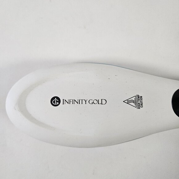 Infinity Gold Straightening Hair Brush 75 W Tested Working - Picture 5 of 8